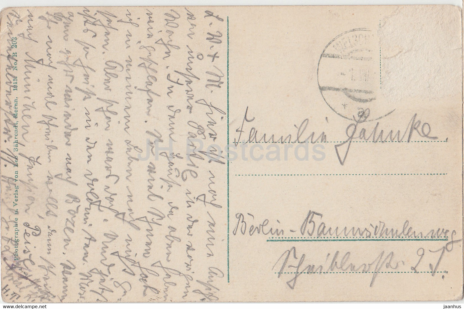 Kaiserin Elisabeth Schutzhaus Auf Dem Becher - Old Postcard - Austria - Used - Neustift Im Stubaital