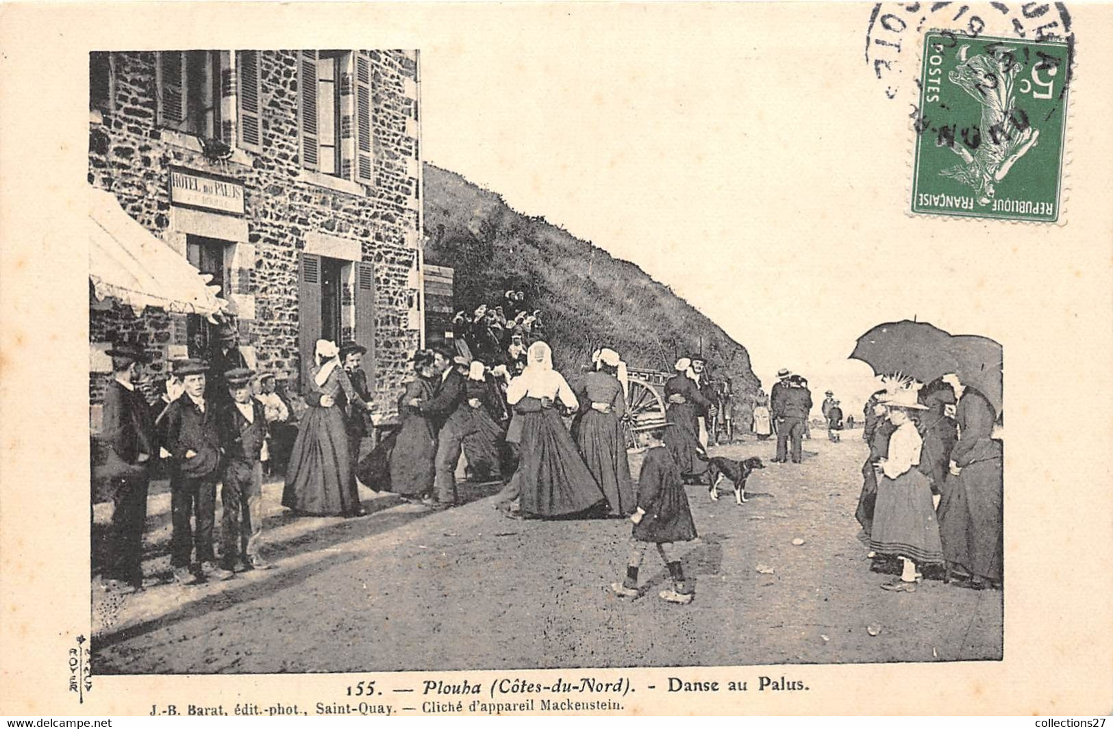 22-PLOUHA- DANSE AU PALUS - Plouha