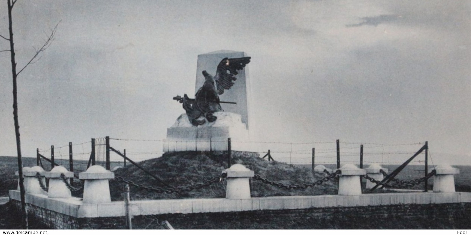 WATERLOO LASNE Monument Français De La Sabretache 1908 L'Aigle Blessé Sculpteur Jean-Léon Gérôme BELGIUM Sculpture - Lasne