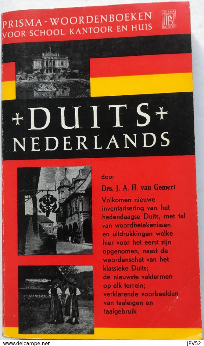 (393) Prisma Woordenboek - Duits-Nederlands - 1967 - Dizionari