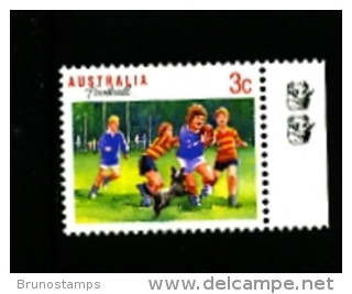 AUSTRALIA - 1995  3c.  FOOTBALL  2 KOALAS  REPRINT  MINT NH - Ensayos & Reimpresiones