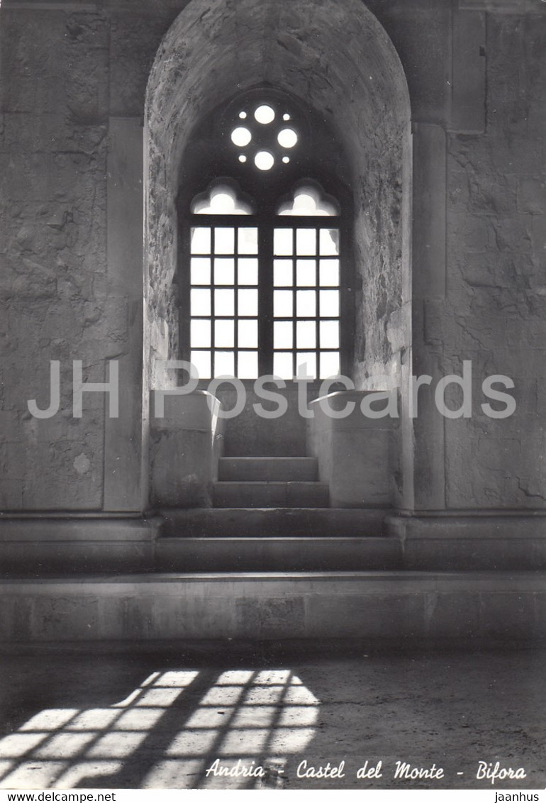 Andria - Castel Del Monte - Bifora - Italy - Italia - Unused - Andria