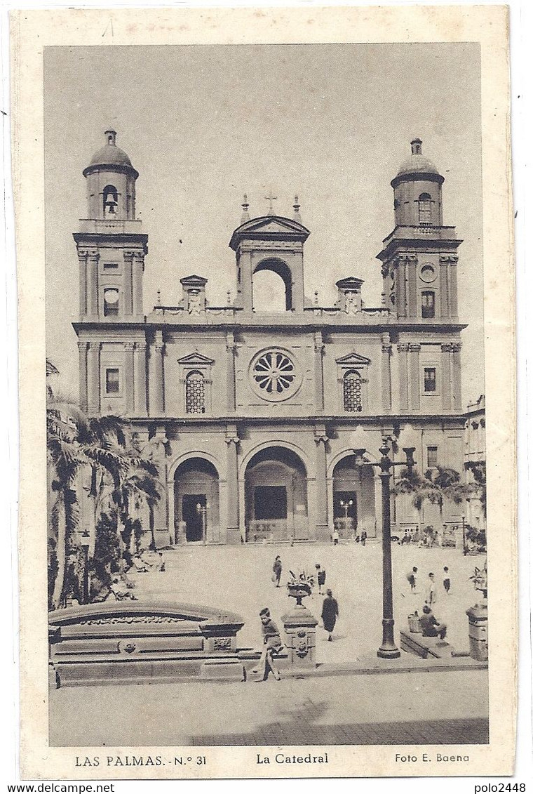 CPA - Las Palmas - La Catedral - La Palma