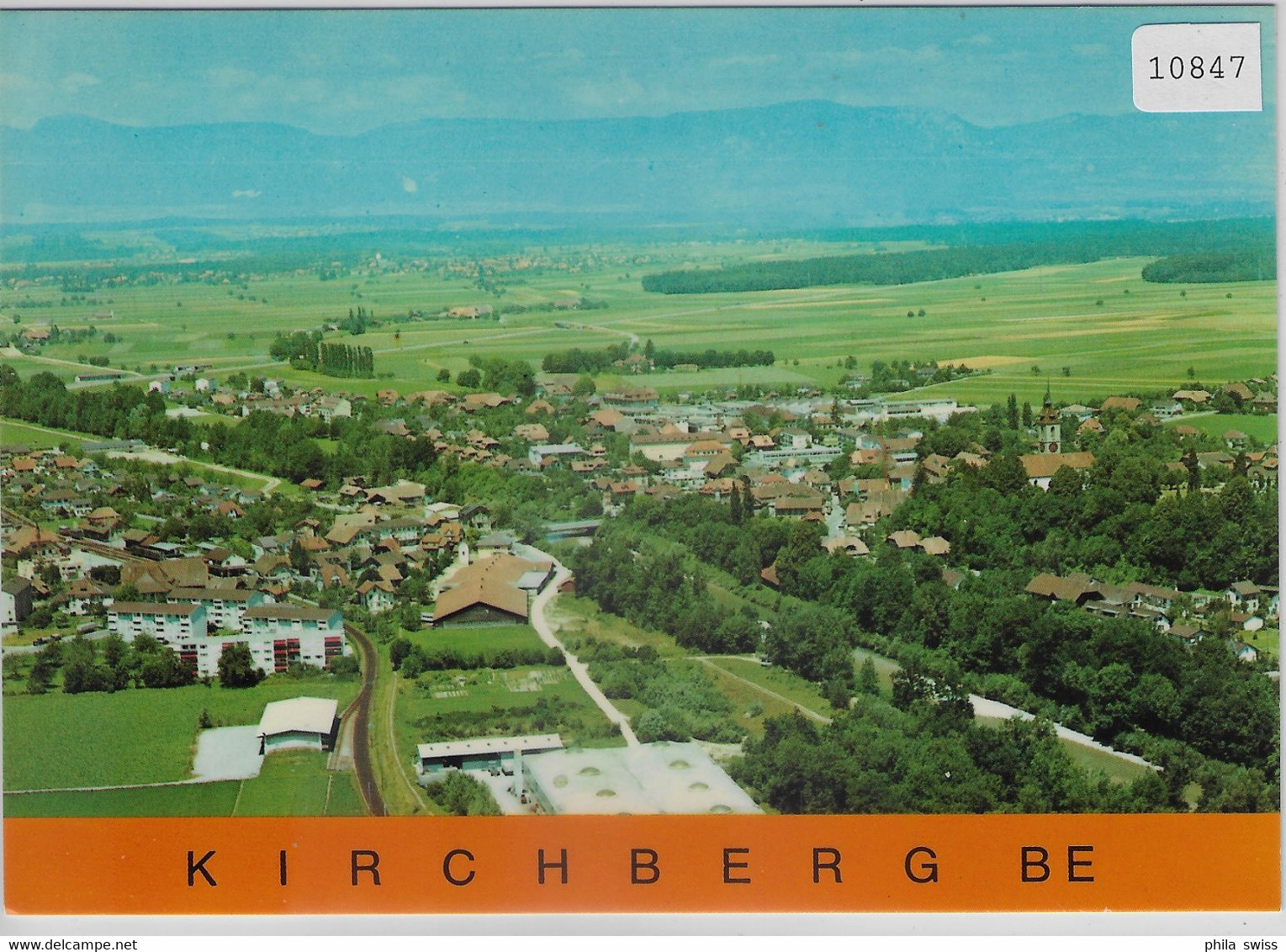 Flugaufnahme Kirchberg BE - Kirchberg