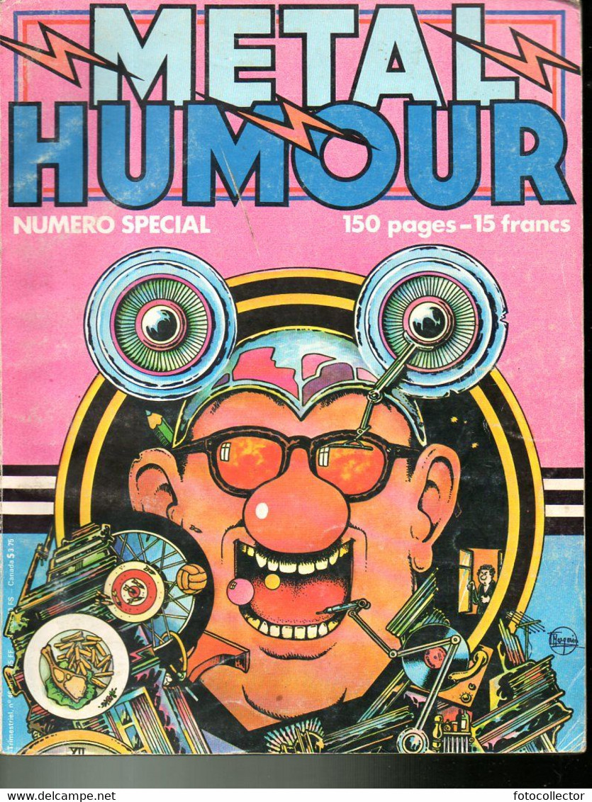 Métal Hurlant N° 46 Bis Spécial Humour - Métal Hurlant