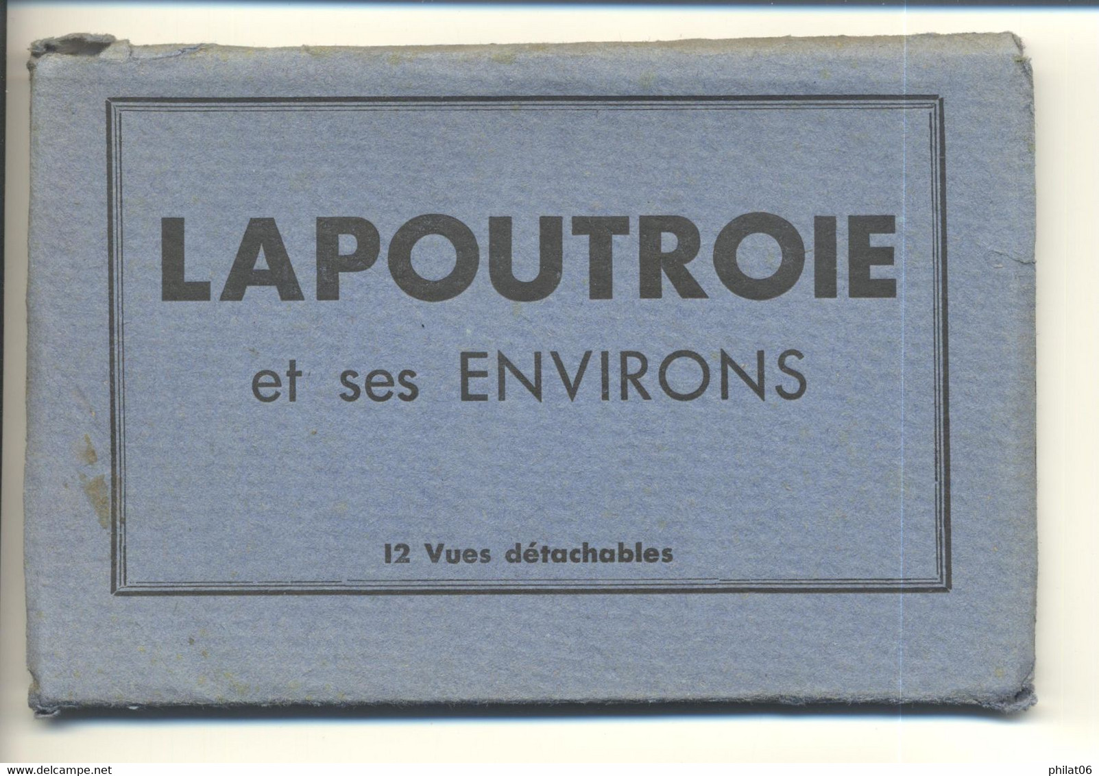 Livret De 12 Cartes De Lapoutroie Et Ses Environs (années 50) - Lapoutroie