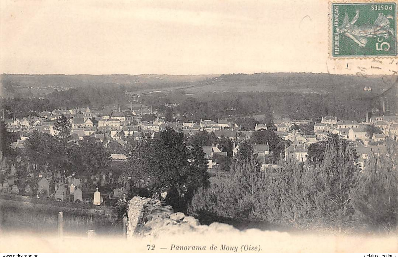 Mouy           60         Panorama          (voir Scan) - Mouy