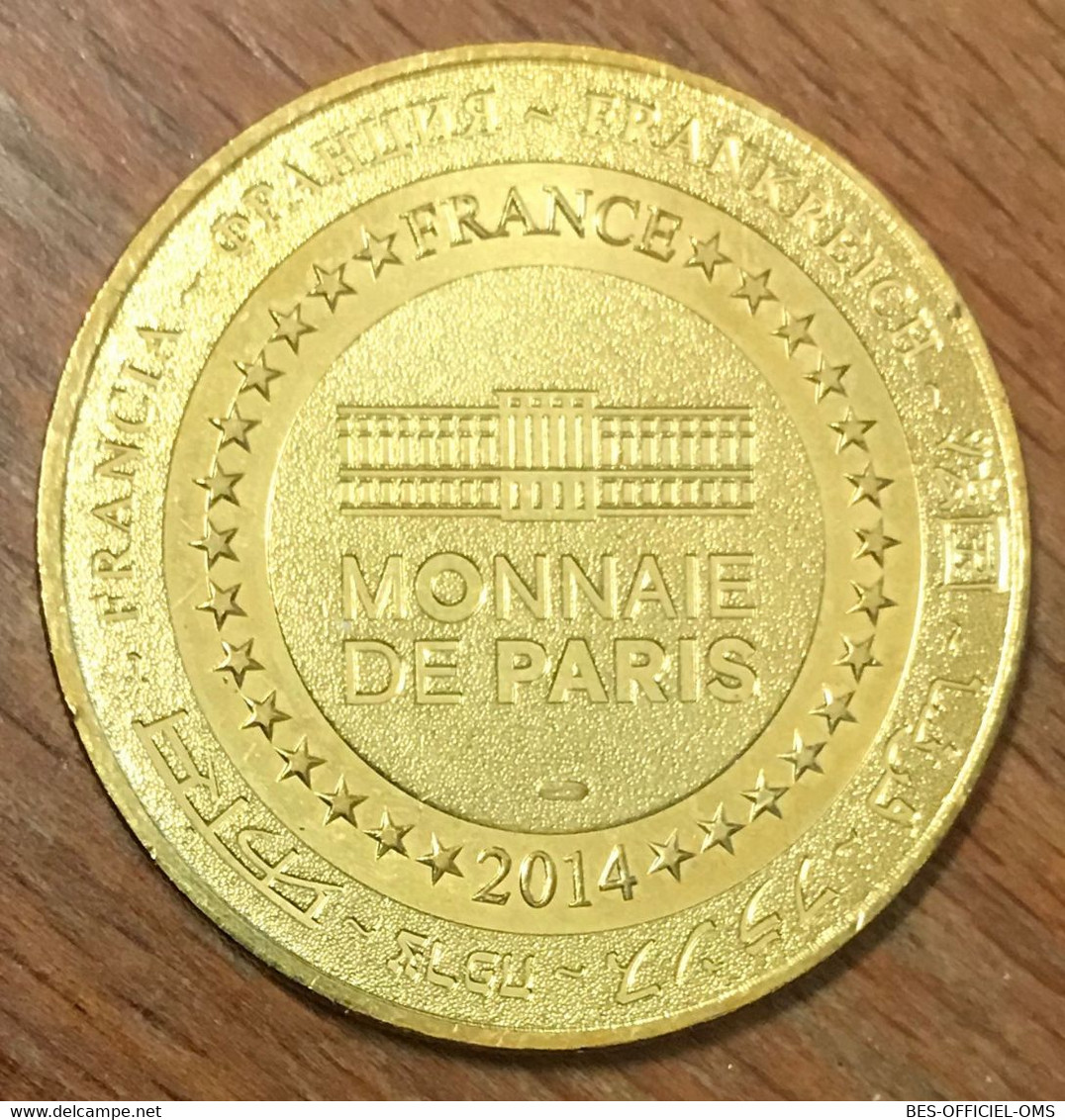 14 ARROMANCHES 360 LES 100 JOURS DE NORMANDIE JEEP 39/45 MDP 2014 MÉDAILLE MONNAIE DE PARIS JETON MEDALS COINS TOKENS - 2014