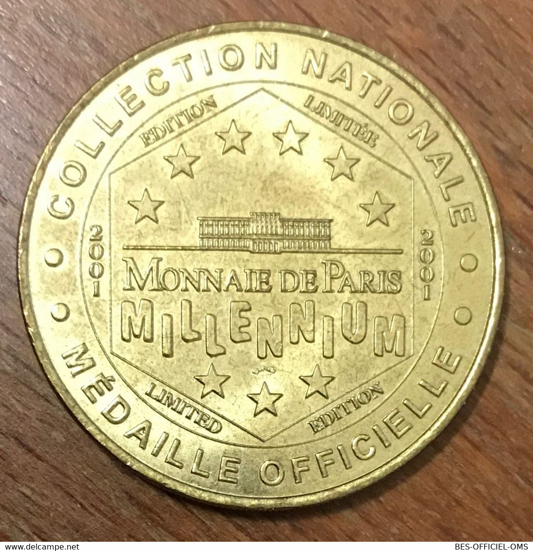 14 ARROMANCHES MUSÉE DU DÉBARQUEMENT WW MDP 2001 MÉDAILLE MONNAIE DE PARIS JETON MEDALS COINS TOKENS - 2001