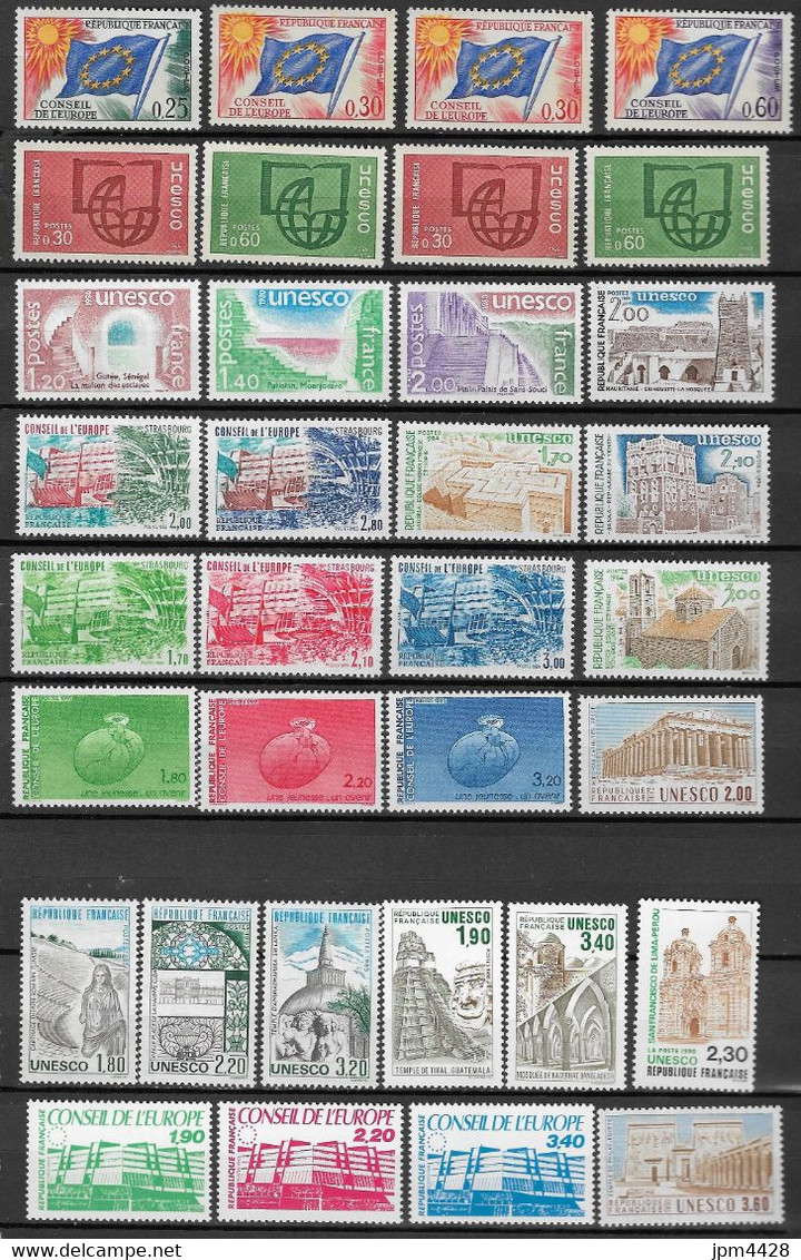 France Lot De 63  Timbres De Service Neufs ** - Ungebraucht