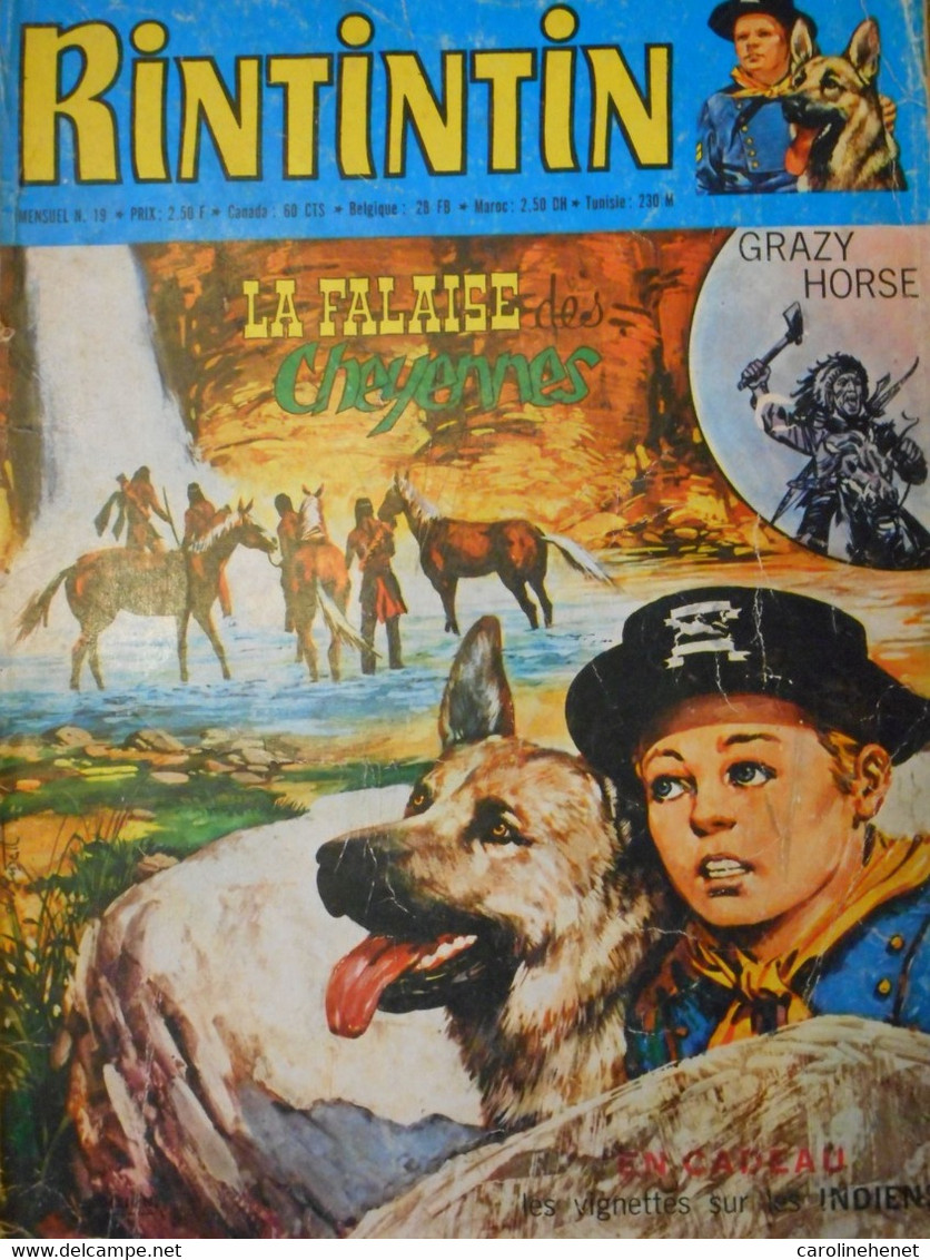 RINTINTIN N°19 1971 - Andere & Zonder Classificatie