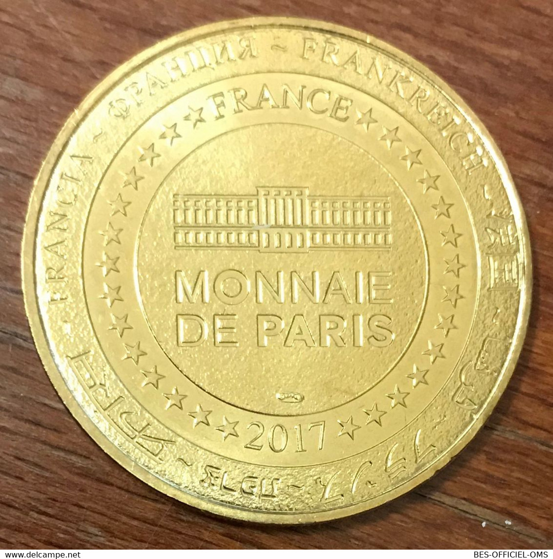 14 BAYEUX CATHÉDRALE NOTRE DAME 940 ANS MDP 2017 MÉDAILLE MONNAIE DE PARIS JETON TOURISTIQUE MEDALS TOKENS COINS - 2017