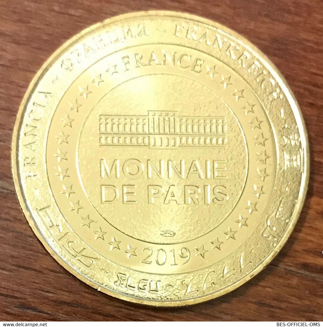 14 HONFLEUR ÉGLISE SAINTE CATHERINE MDP 2019 MÉDAILLE SOUVENIR MONNAIE DE PARIS JETON TOURISTIQUE MEDALS TOKENS COINS - 2019