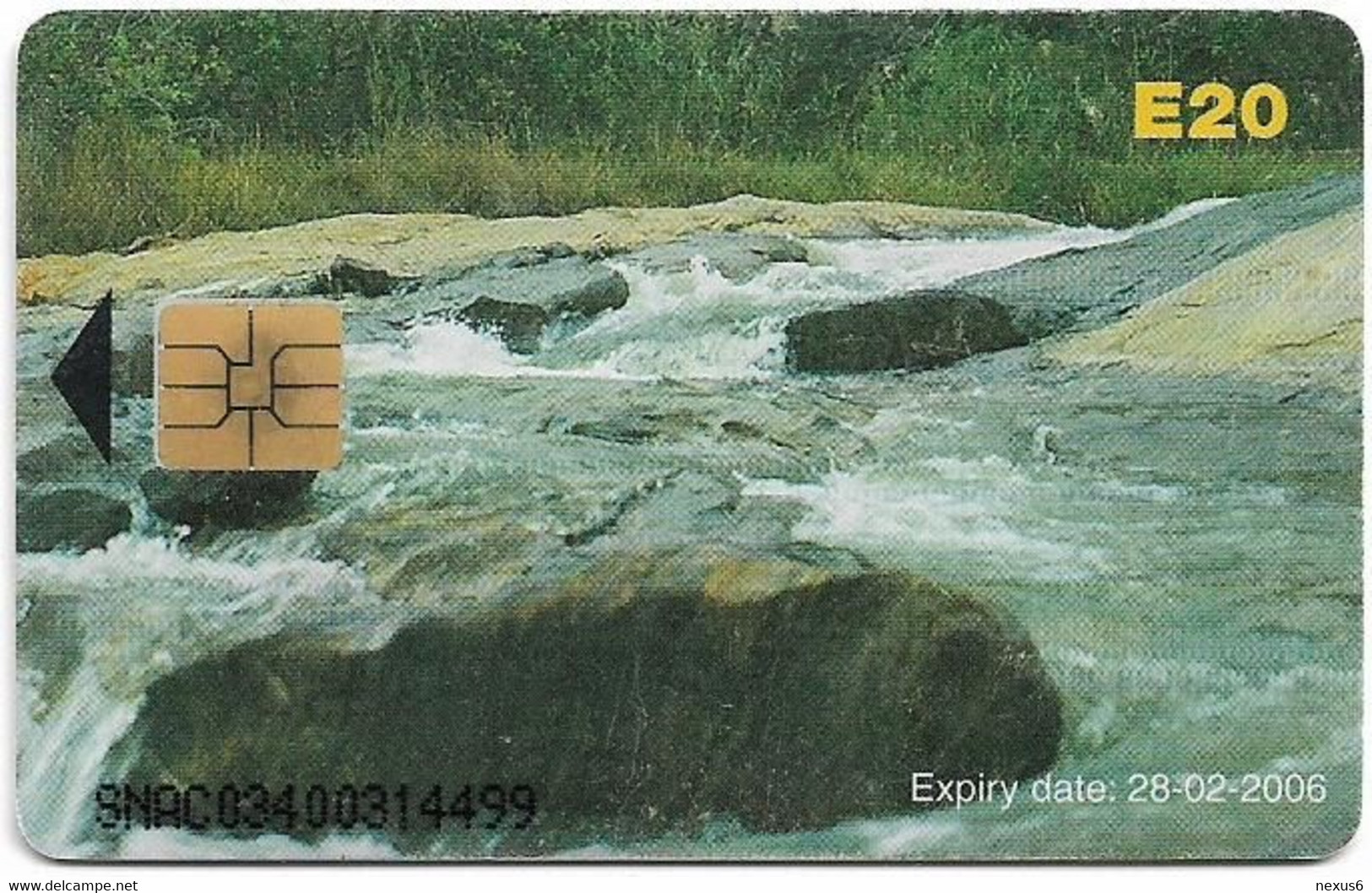 Swaziland - Swazitelecom - SPTC & Environment, Chip Solaic 03, 20E, Exp.28.02.2006, Used - Swaziland