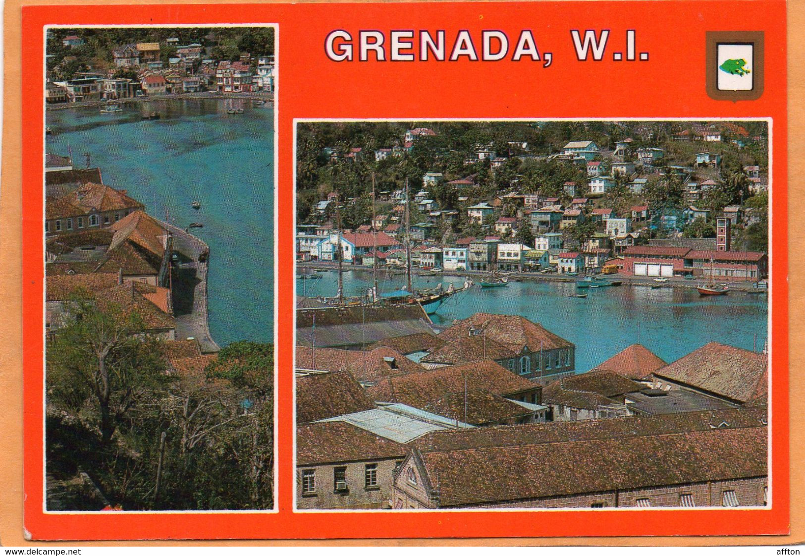 Grenada Grenadines Old Postcard Mailed - Grenada