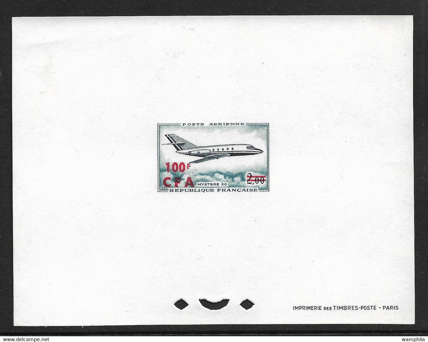 Réunion N°61 épreuves De Luxe Cote 75€ - Airmail