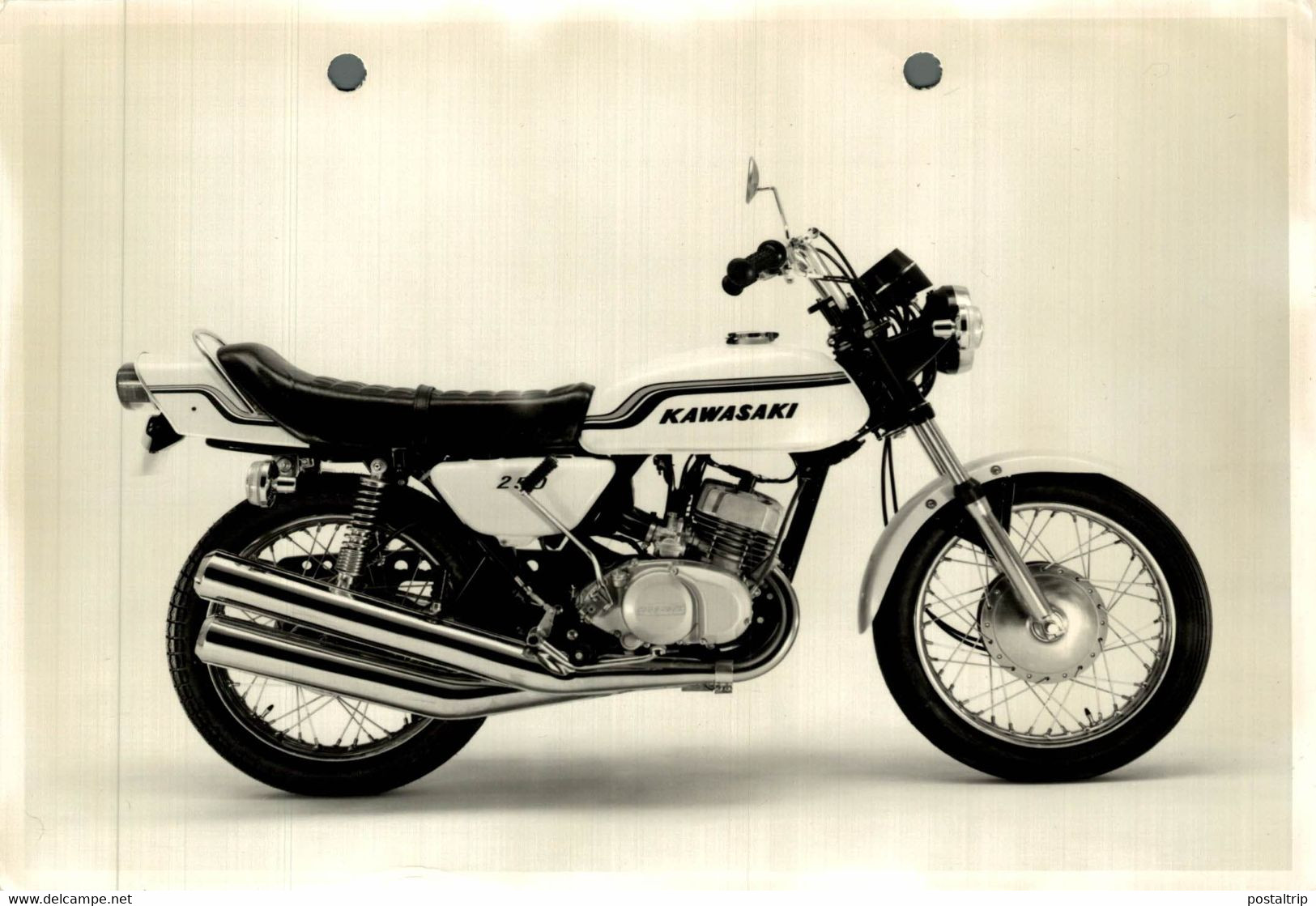 KAWASAKI "PERFORADA" 18*13cm Moto MOTOCROSS MOTORCYCLE Douglas J Jackson Archive Of Motorcycles - Automobili
