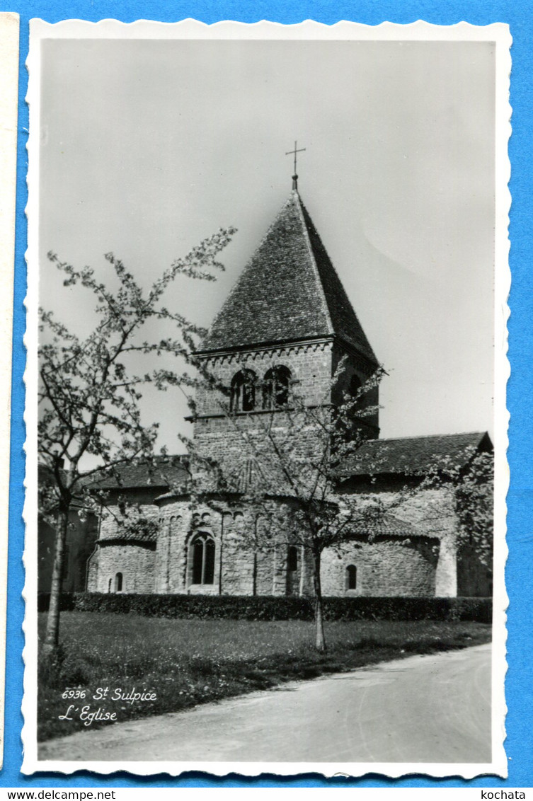 COVRn1478, St. Sulpice, Eglise, 6936, Non Circulée - Saint-Sulpice