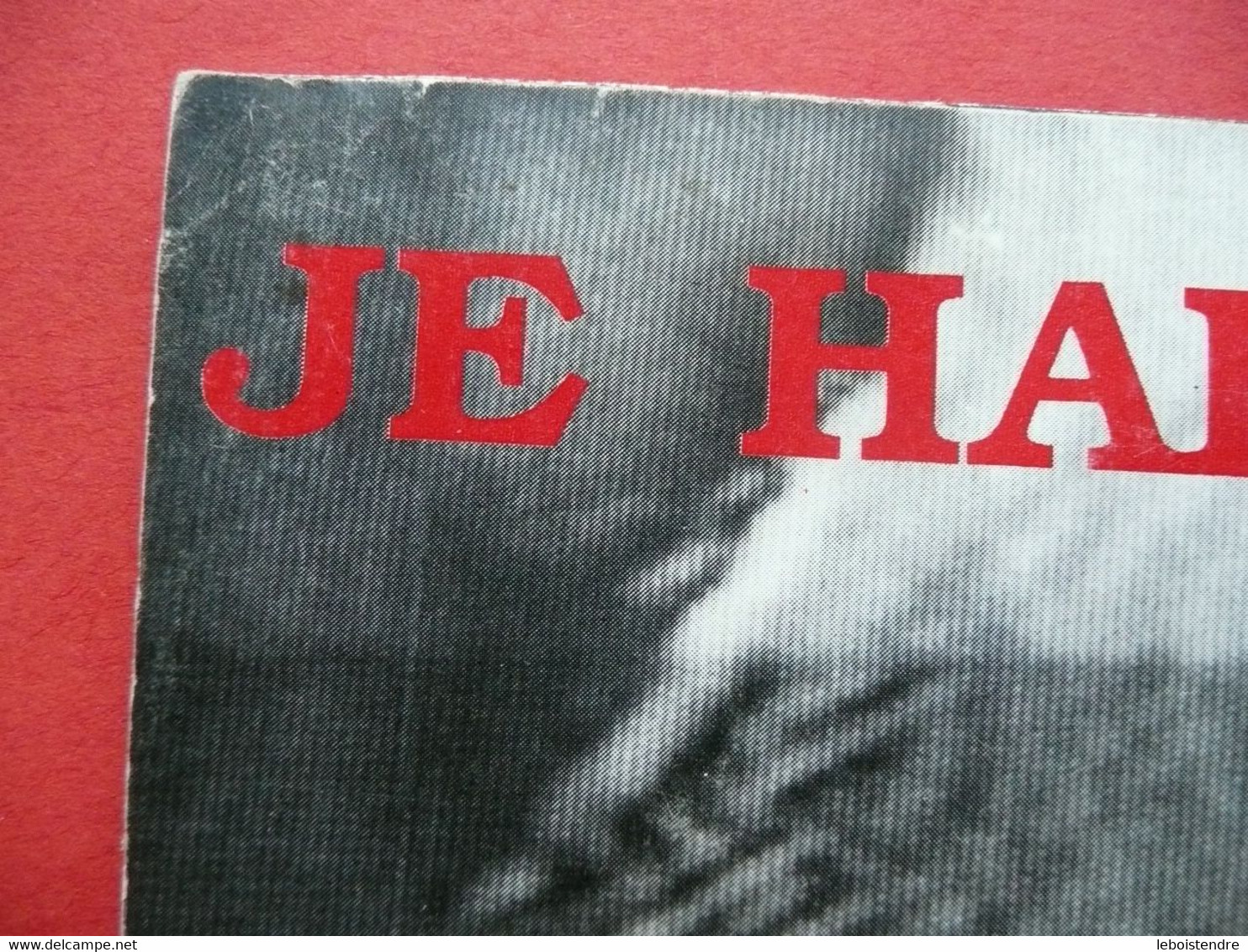 SP PUNK REBELLE & LES SKATES TO HELL 001 NR 100 JE HAIS LA TERRE ENTIERE MORGAN  JE HAIS LES FACE B 1988 MADE IN FRANCE