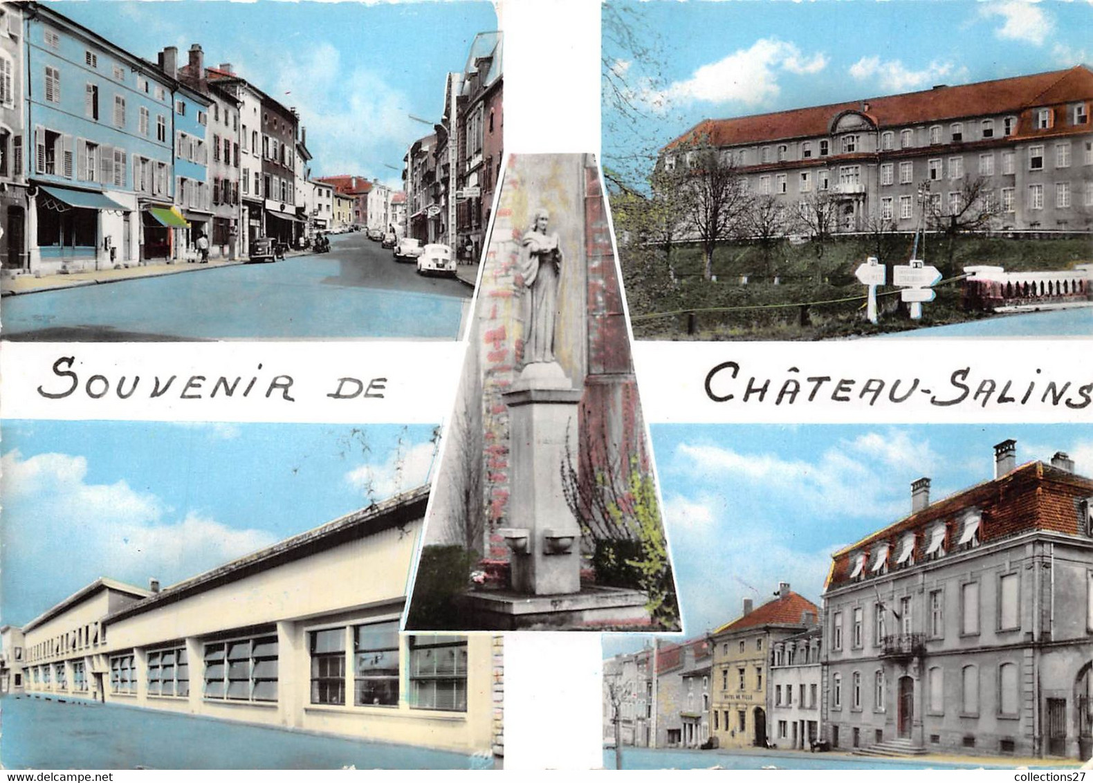 57-CHATEAU-SALINS- MULTIVUES - Chateau Salins