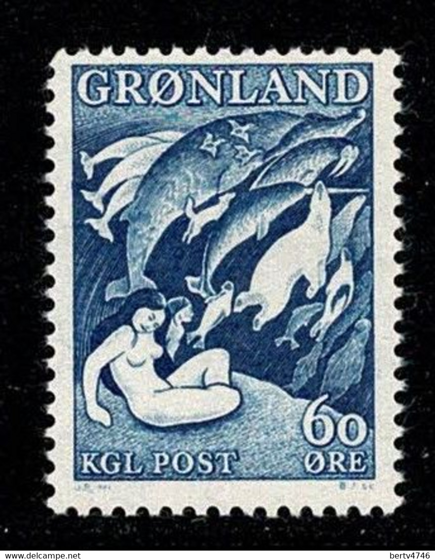 Groenland 1957 Yv. 30**   Mi 39**, Fa 39**,  MNH Cote Yv € 6,00 - Altri & Non Classificati