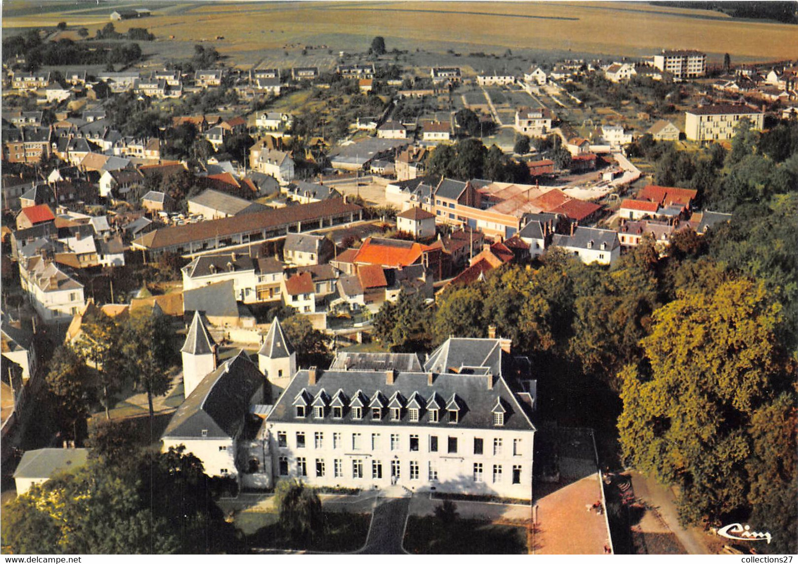 60-BREUTEUIL-SUR-NOYE-VUE AERIENNE L'OASIS - Breteuil