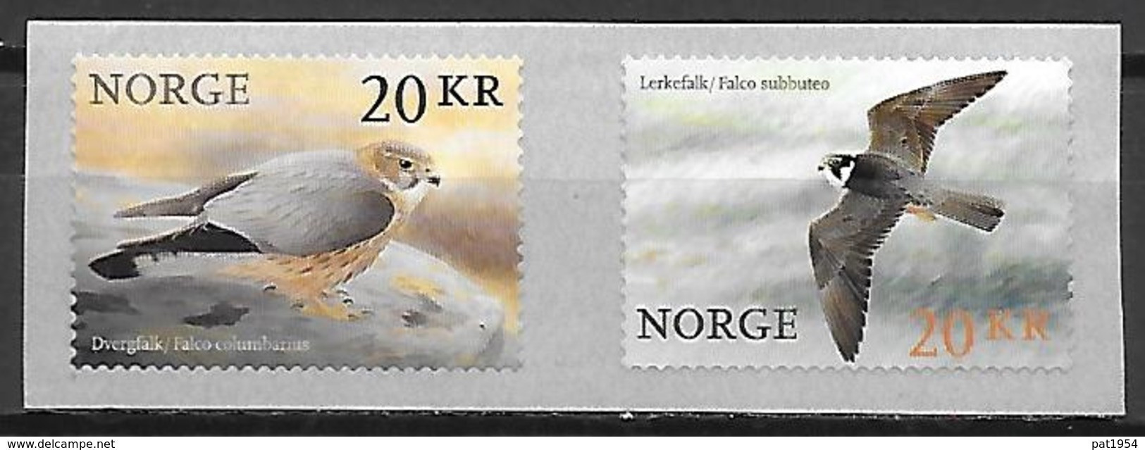 Norvège 2017 N°1866/1867 Neufs Oiseaux - Ongebruikt