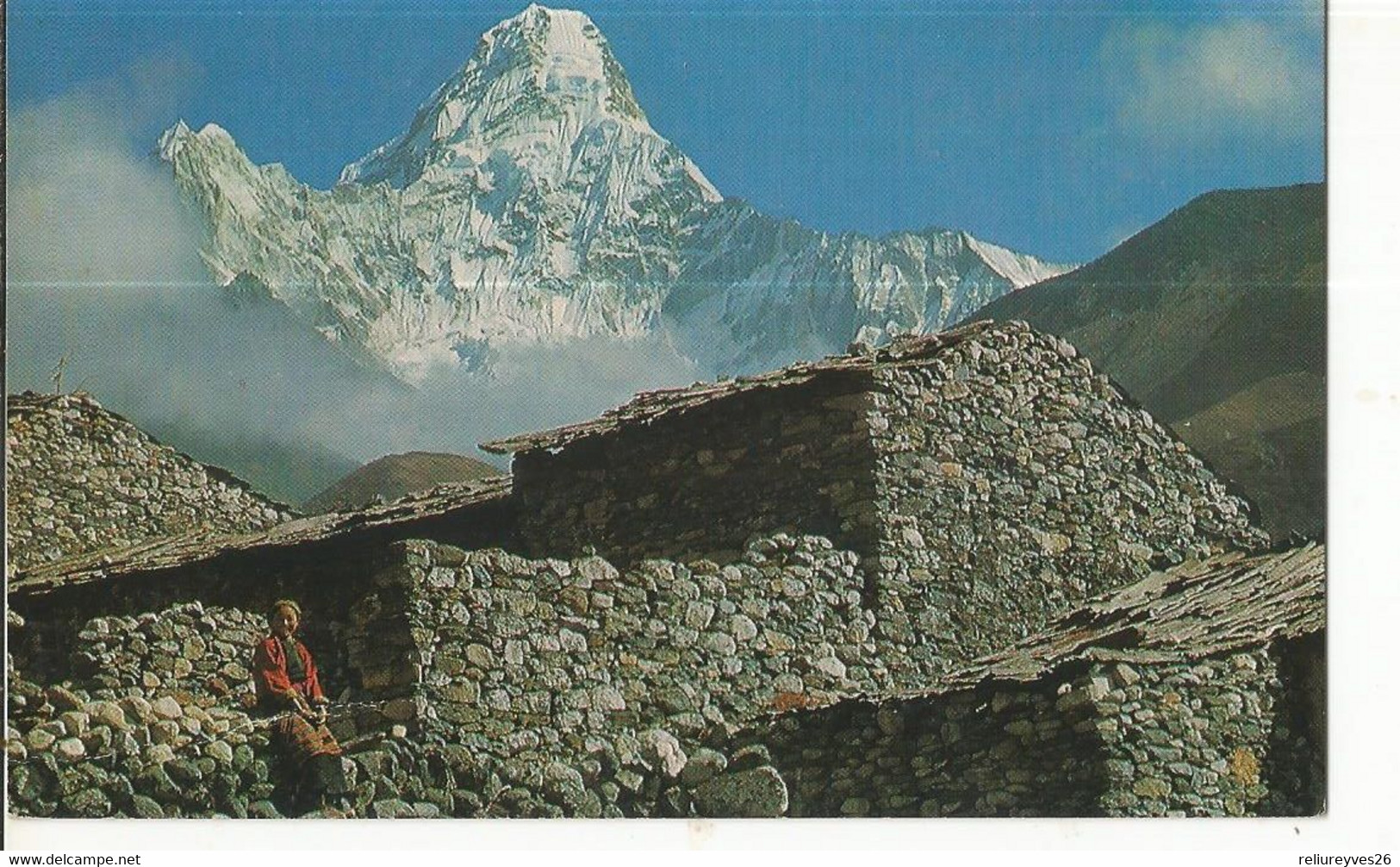 CPSM ,Népal , N°14, Ama  Dablam ( 22,494 Ft ), Ed. I.H. - Népal