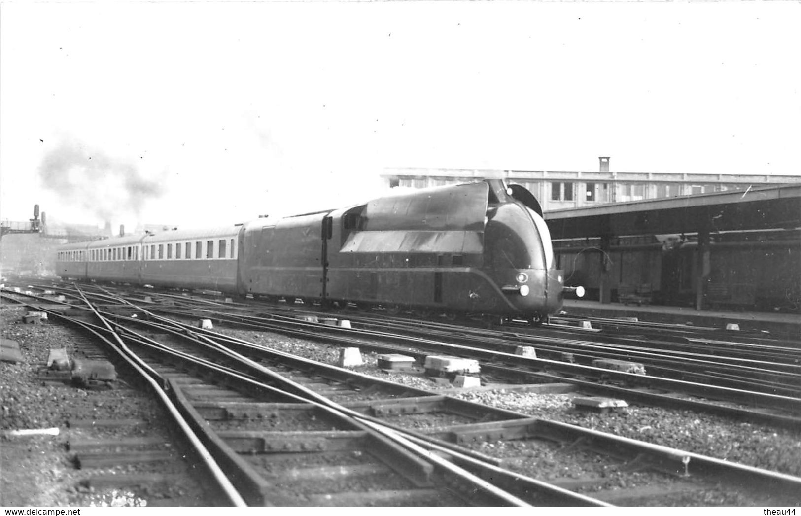 ¤¤  -   Cliché D'une Locomotive    -  Photographe " Albert Dubois "  -  Voir Description    -  ¤¤ - Trains