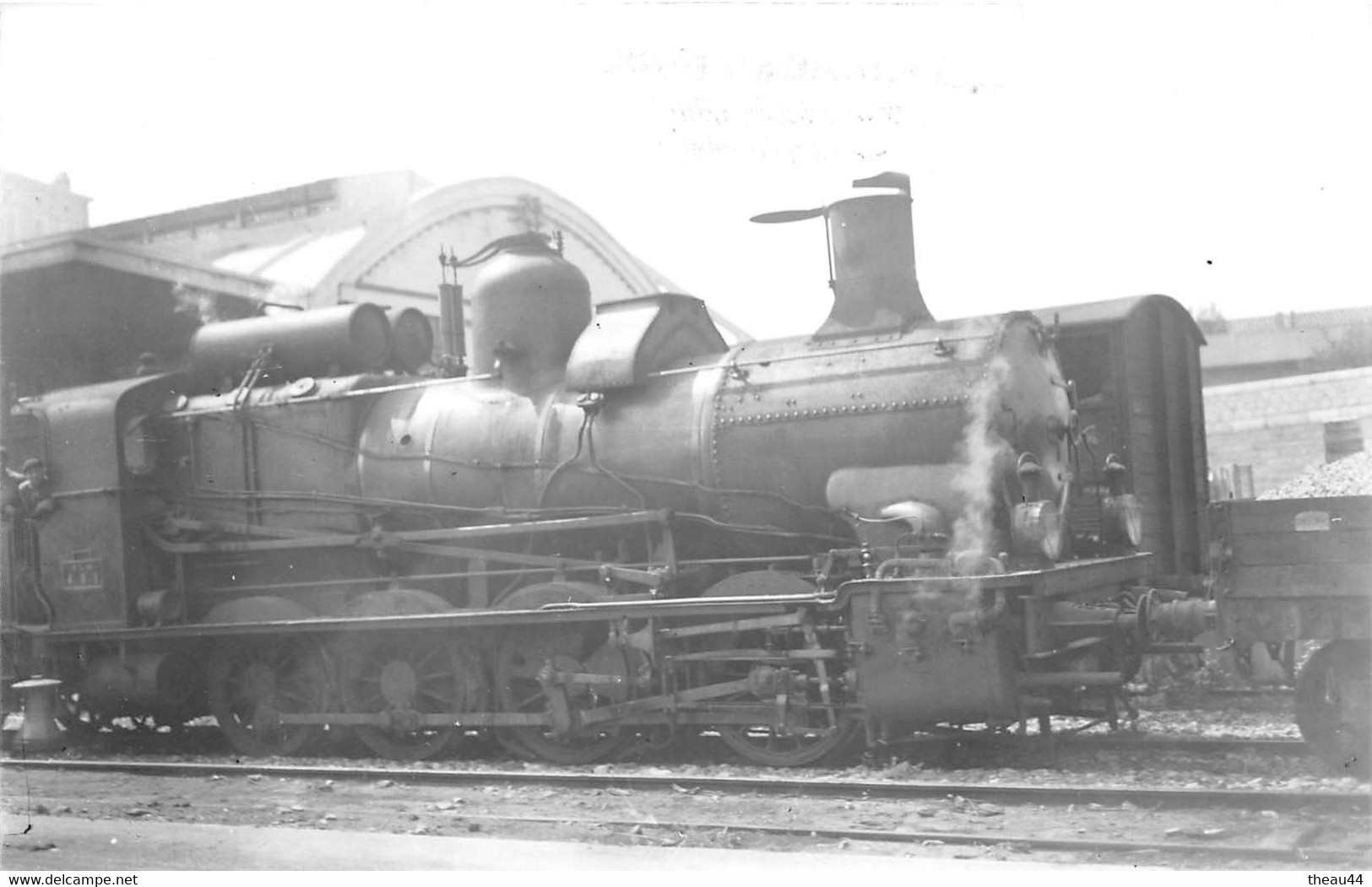 ¤¤  -   Cliché D'une Locomotive    -  Photographe " Albert Dubois "  -  Voir Description    -  ¤¤ - Eisenbahnen