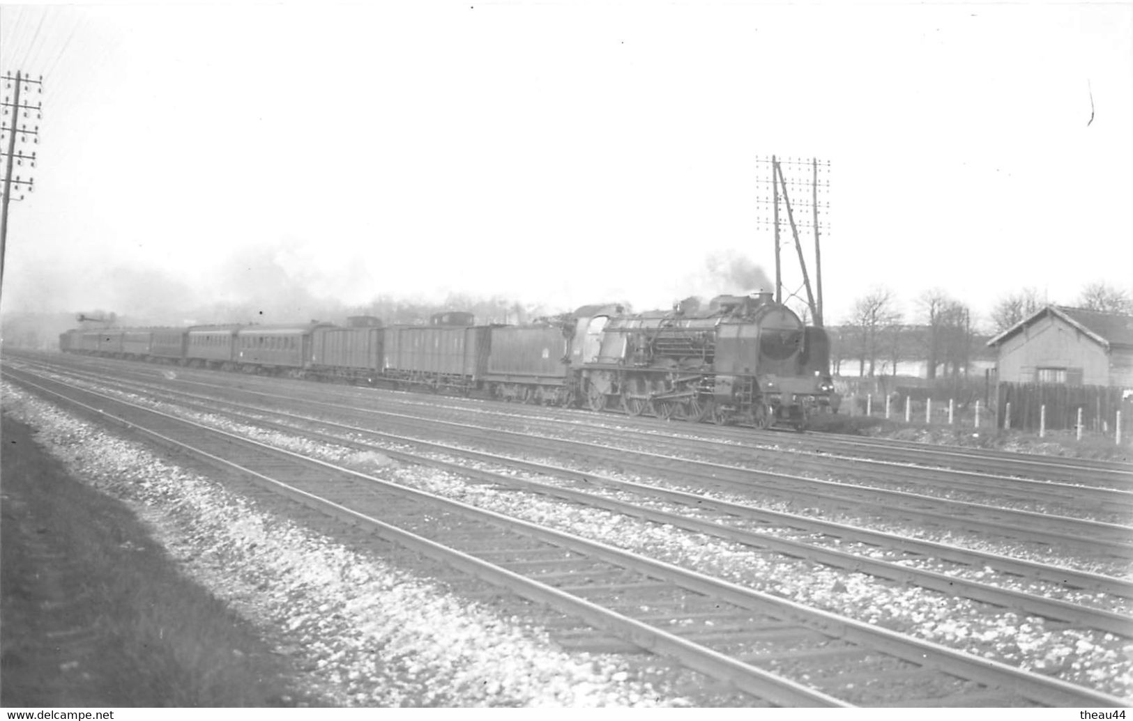 ¤¤  -   Cliché D'une Locomotive  -  Train  -  Photographe " Albert Dubois "  -  Voir Description    -  ¤¤ - Trains