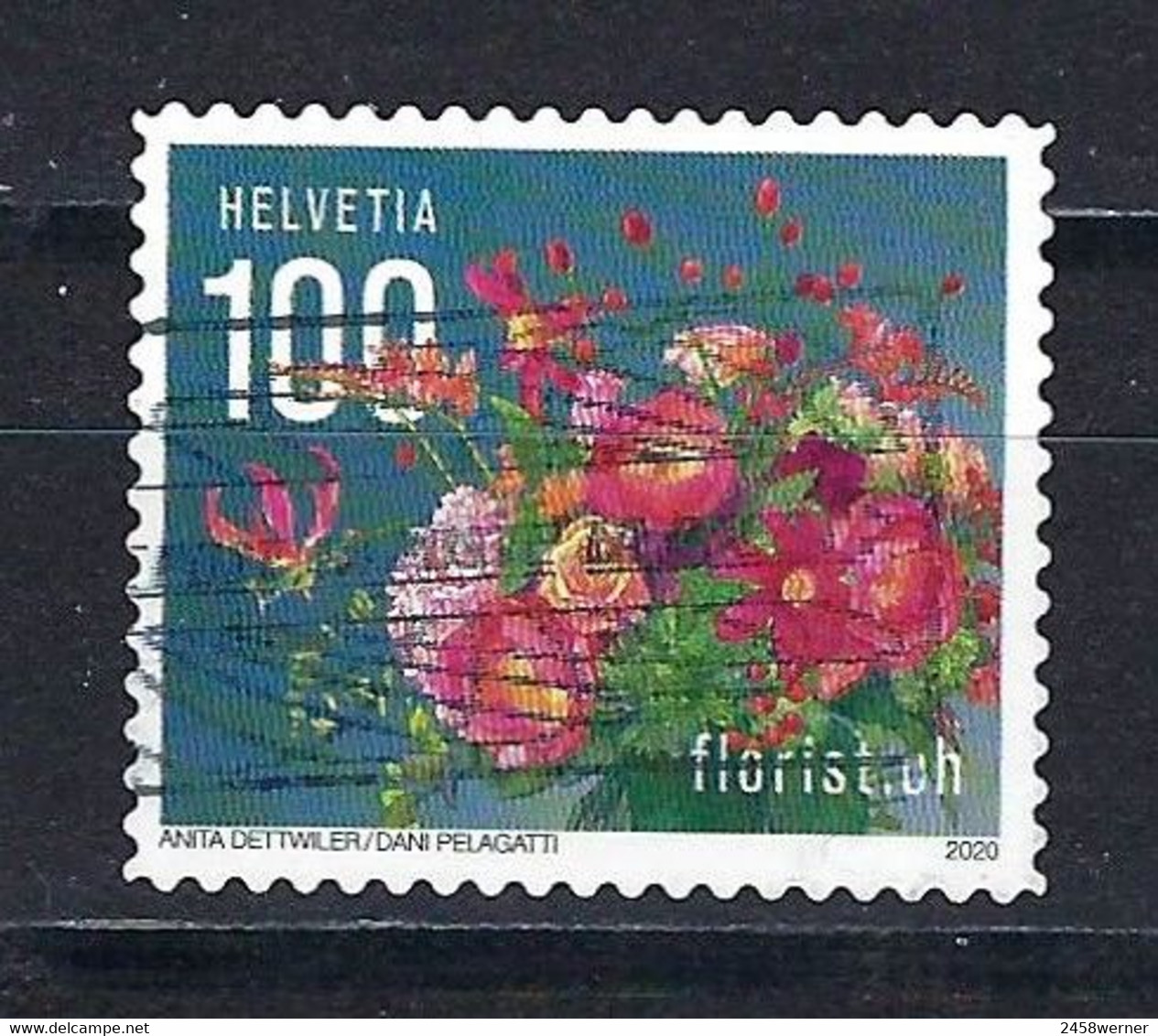 Schweiz 2020 Nr. 2653, 100 Jahre Schweizerischer Floristenverband Gestempelt Used, Suisse Switzerland - Used Stamps