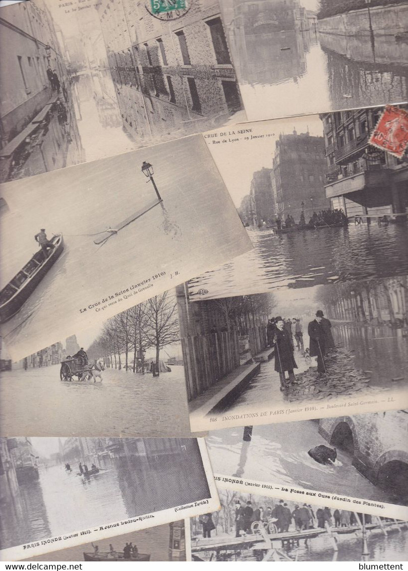 Lot 2571 De 10 CPA Divers Inondations De Paris Déstockage Pour Revendeurs Ou Collectionneurs - 5 - 99 Karten