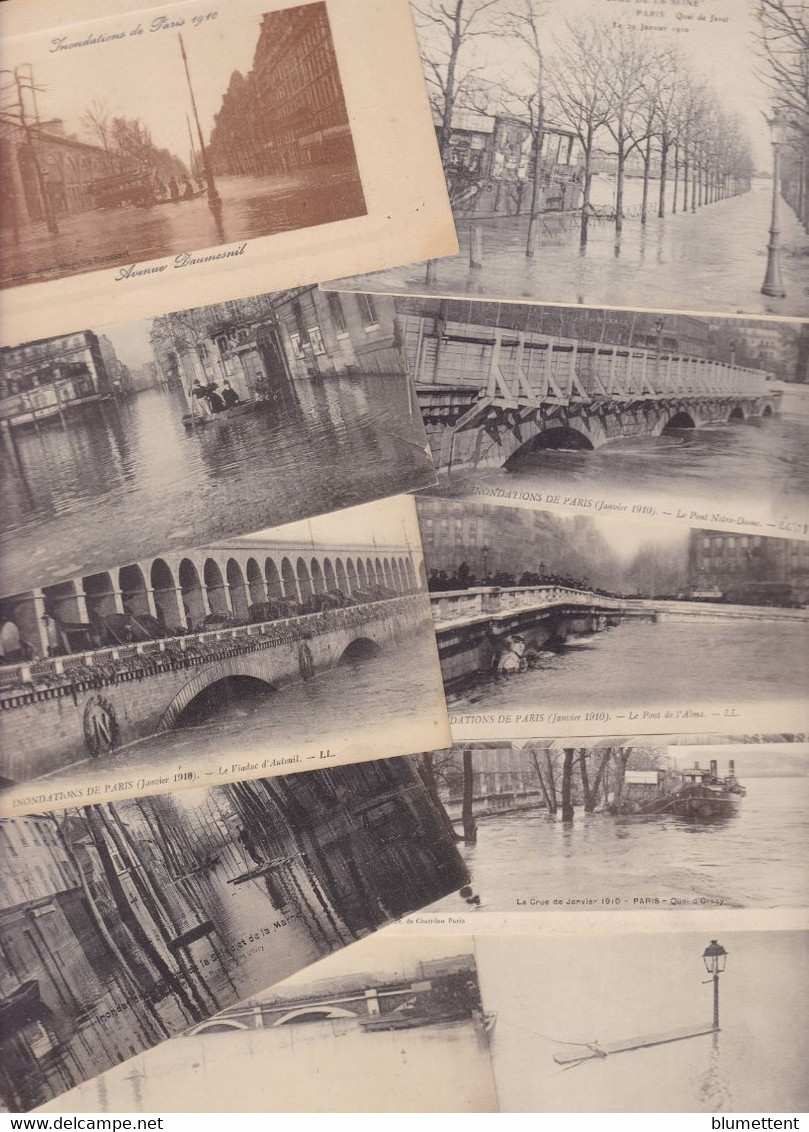 Lot 2573 De 10 CPA Divers Inondations De Paris Déstockage Pour Revendeurs Ou Collectionneurs - 5 - 99 Postcards