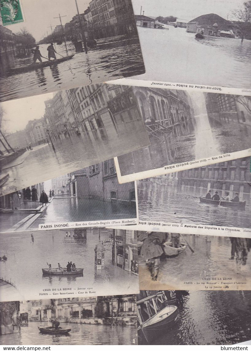 Lot 2577 De 10 CPA Divers Inondations De Paris Déstockage Pour Revendeurs Ou Collectionneurs - 5 - 99 Postcards