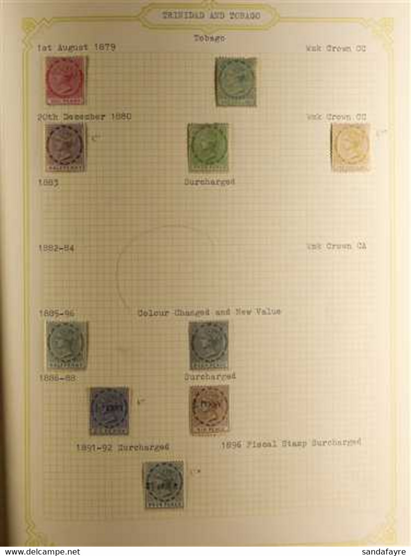 COMMONWEALTH T - Z COUNTRIES COLLECTION Displayed In An S.G. "Simplex" Album, With Mint And Used Ranges From Tanzania, T - Andere & Zonder Classificatie