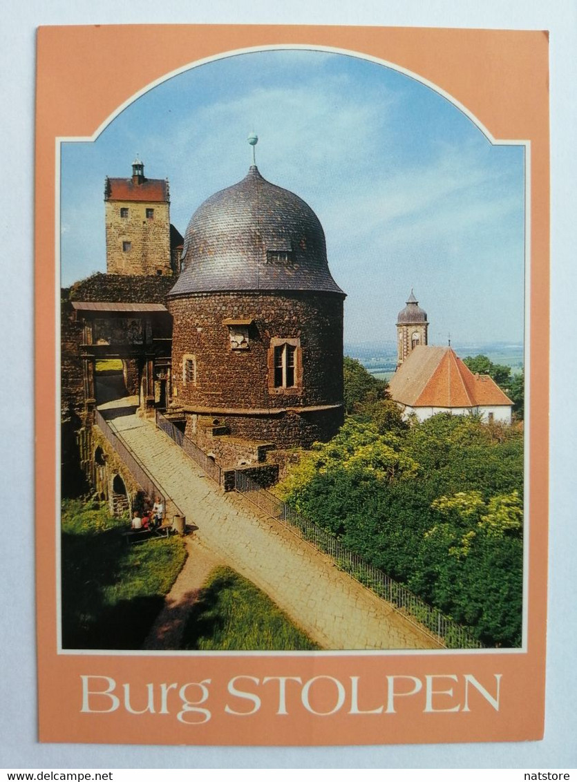 GERMANY..  VINTAGE POSTCARD..STOLPEN - Stolpen