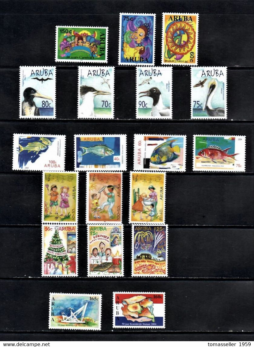 ARUBA 13 Years ( 1994-2006 y.y.) Full MNH sets-75 issues-(225 stamps+4 s/s)