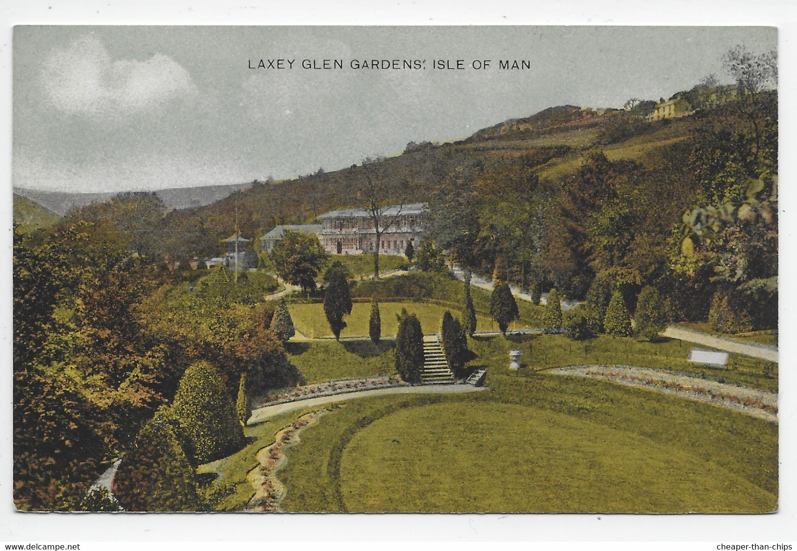 BRITISH EMPIRE EXHIBITION - Manx Kiosk - Laxey Glen Gardens - Isola Di Man (dell'uomo)