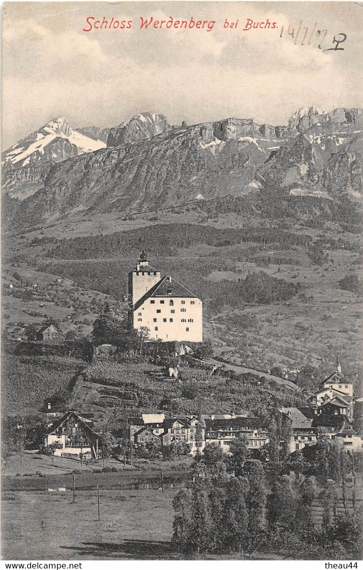 ¤¤  -   SUISSE   -  Schloss Werdenberg Bei Buchs     -  ¤¤ - Buchs