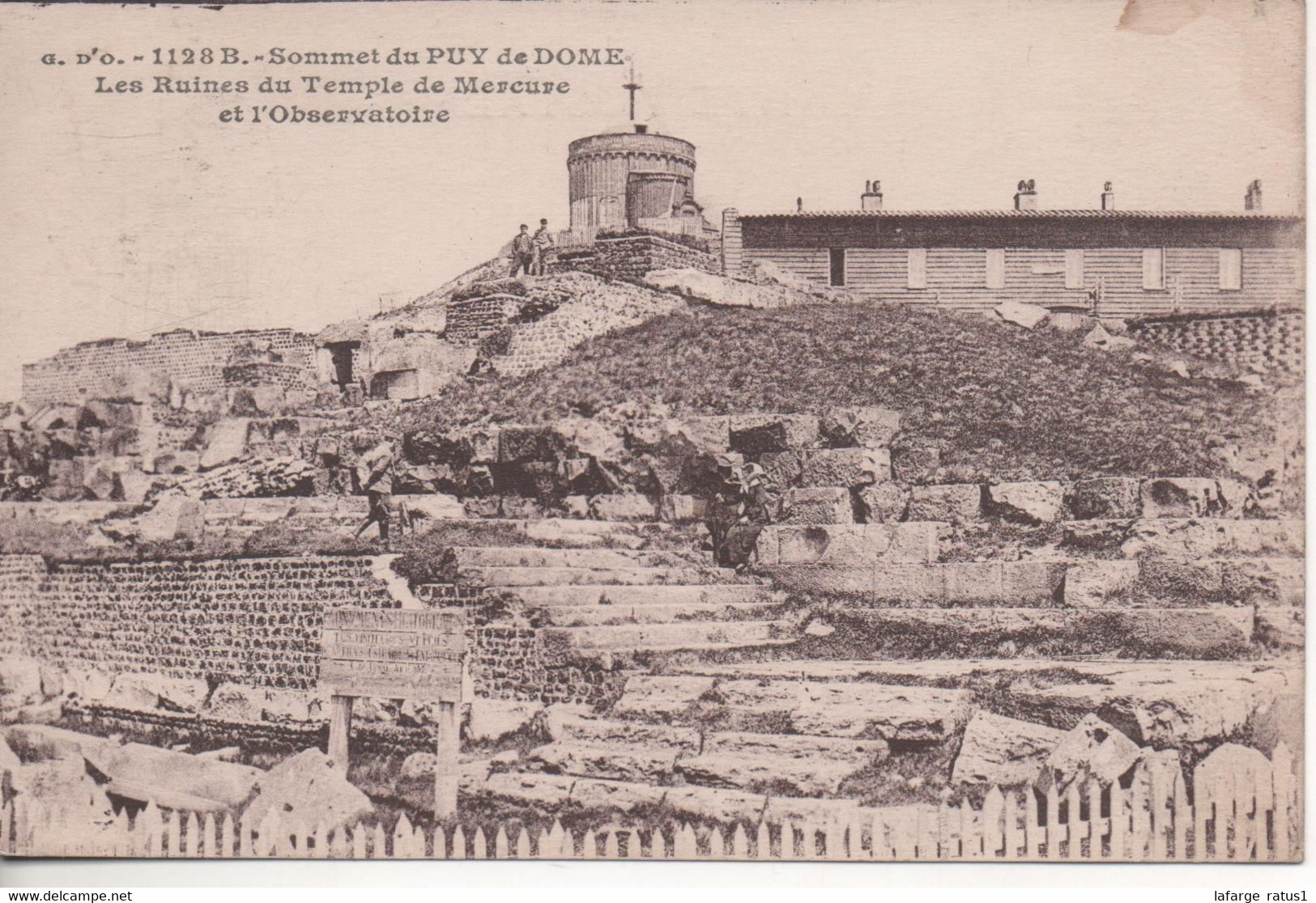 Sommert Du Puy De Dome Les Ruines Du Temple De Mercure Et L Observatoire - Other & Unclassified