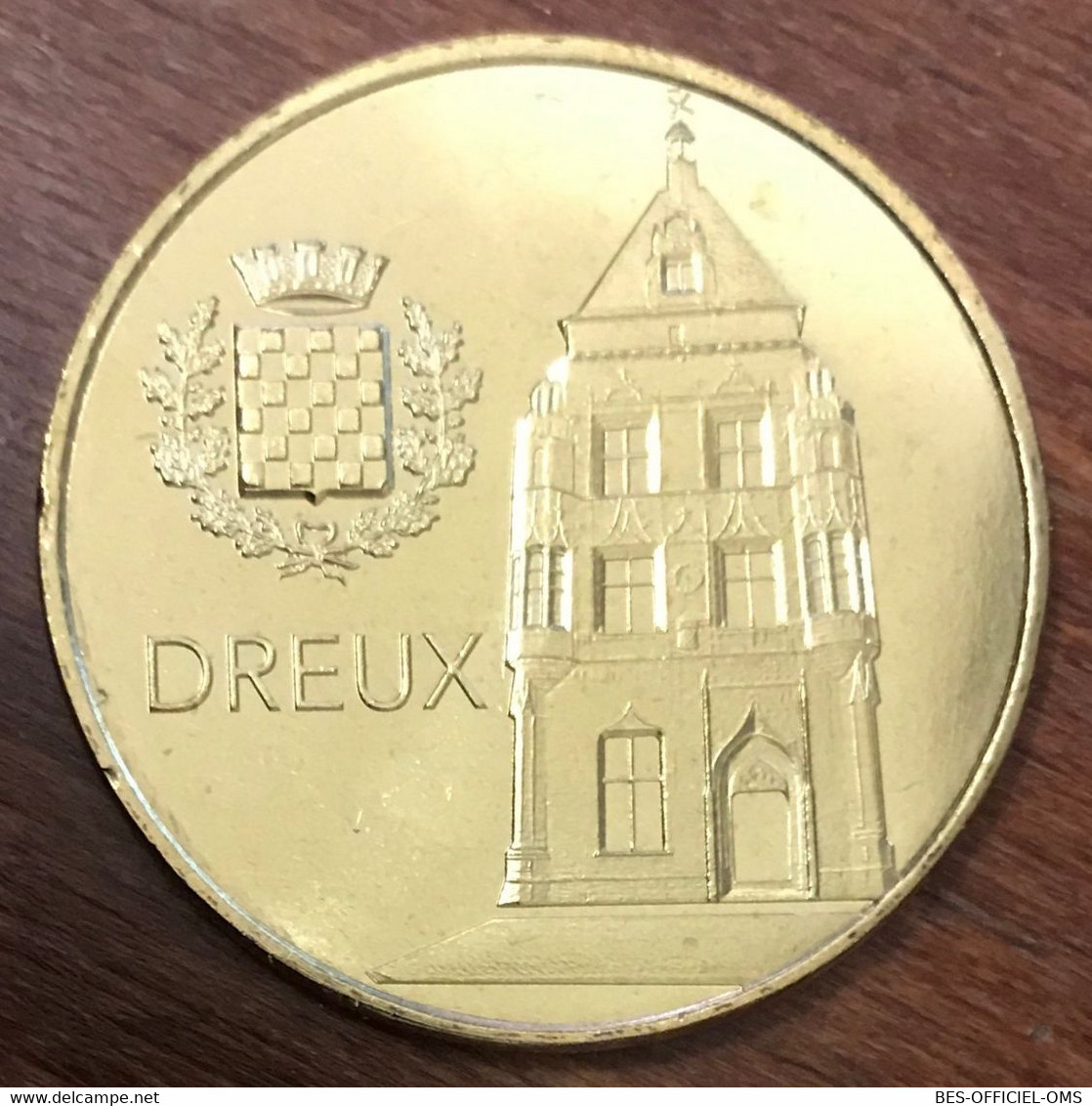 28 DREUX EURE ET LOIR MDP 2017 MÉDAILLE MONNAIE DE PARIS JETON TOURISTIQUE TOKENS MEDALS COINS - 2017