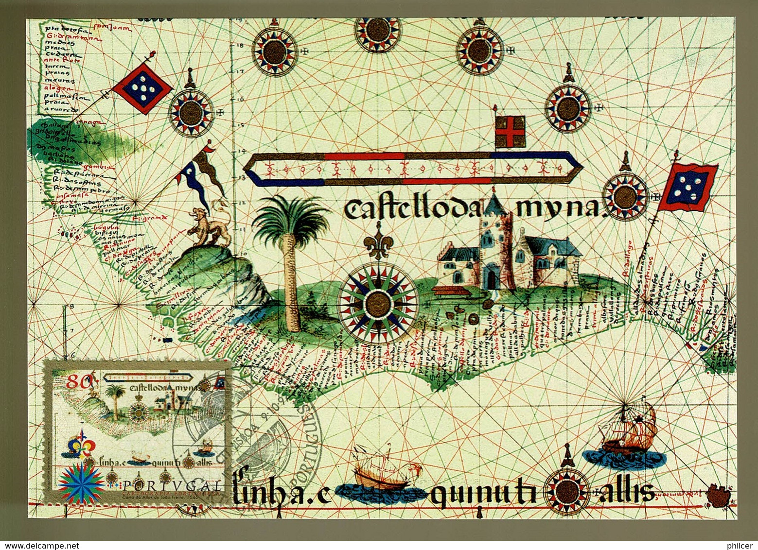 Macau. 1997, Maximum Card Cartografia Portuguesa - Maximumkaarten