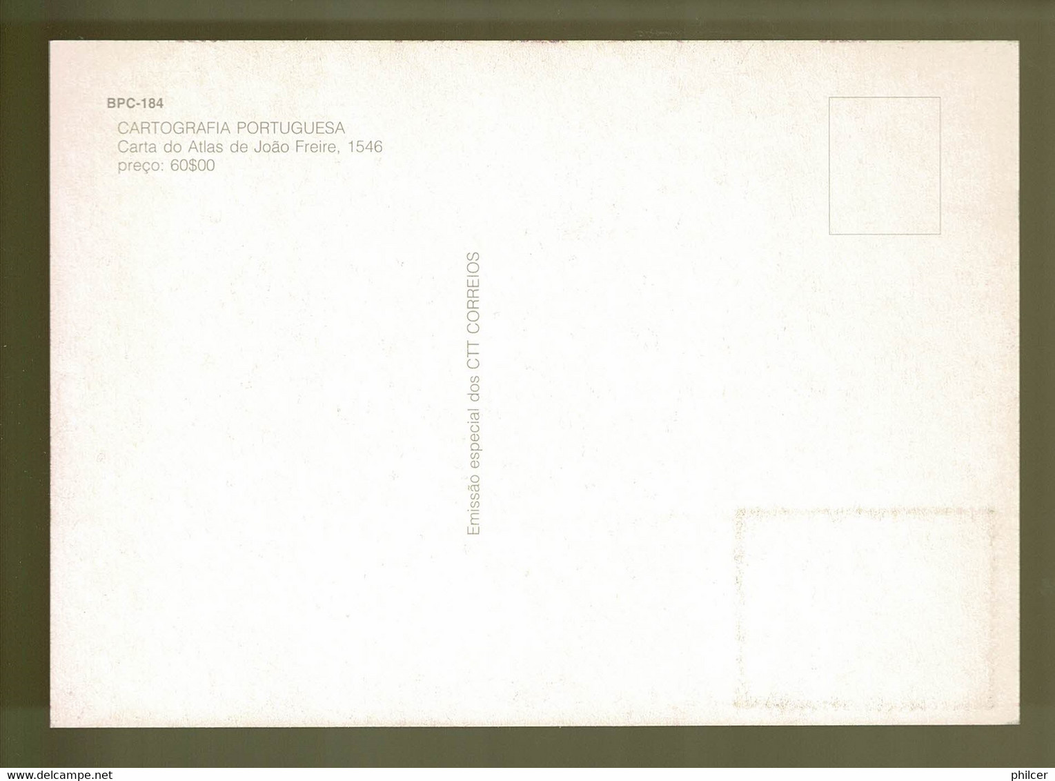 Macau. 1997, Maximum Card Cartografia Portuguesa - Tarjetas – Máxima