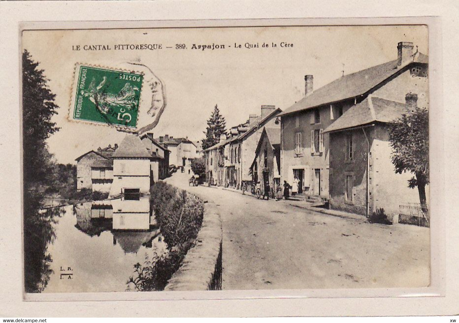 ARPAJON -15- Le Quai De La Cére - C 0059 - Arpajon Sur Cere