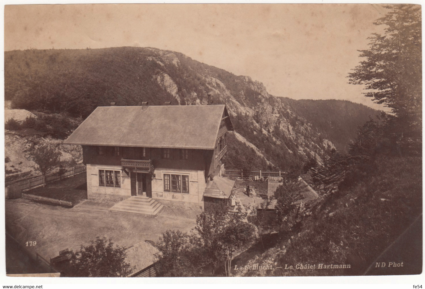 ° 88 ° LA SCHLUCHT ° LE CHALET HARTMANN ° PHOTO  N.D. 179 ° - Gerardmer