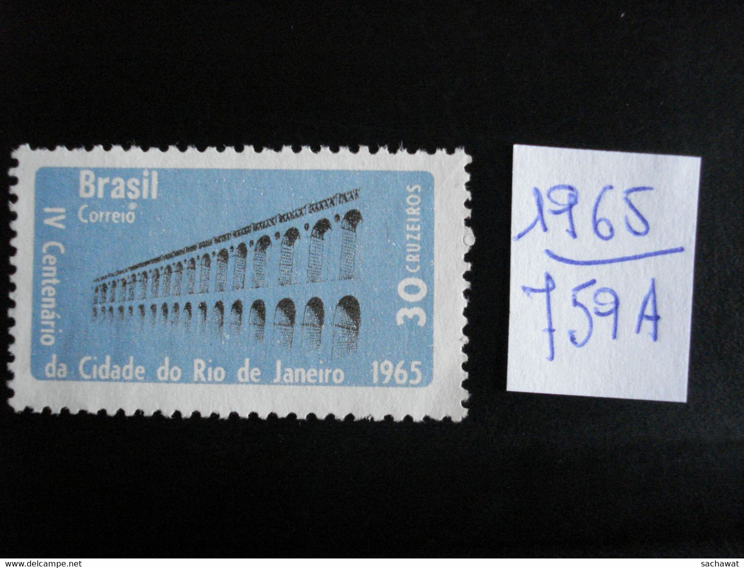 Brésil 1965 - Viaduc - Y.T. 759A - Neuf (**) Mint (MNH) Postfrisch (**) - Sonstige & Ohne Zuordnung