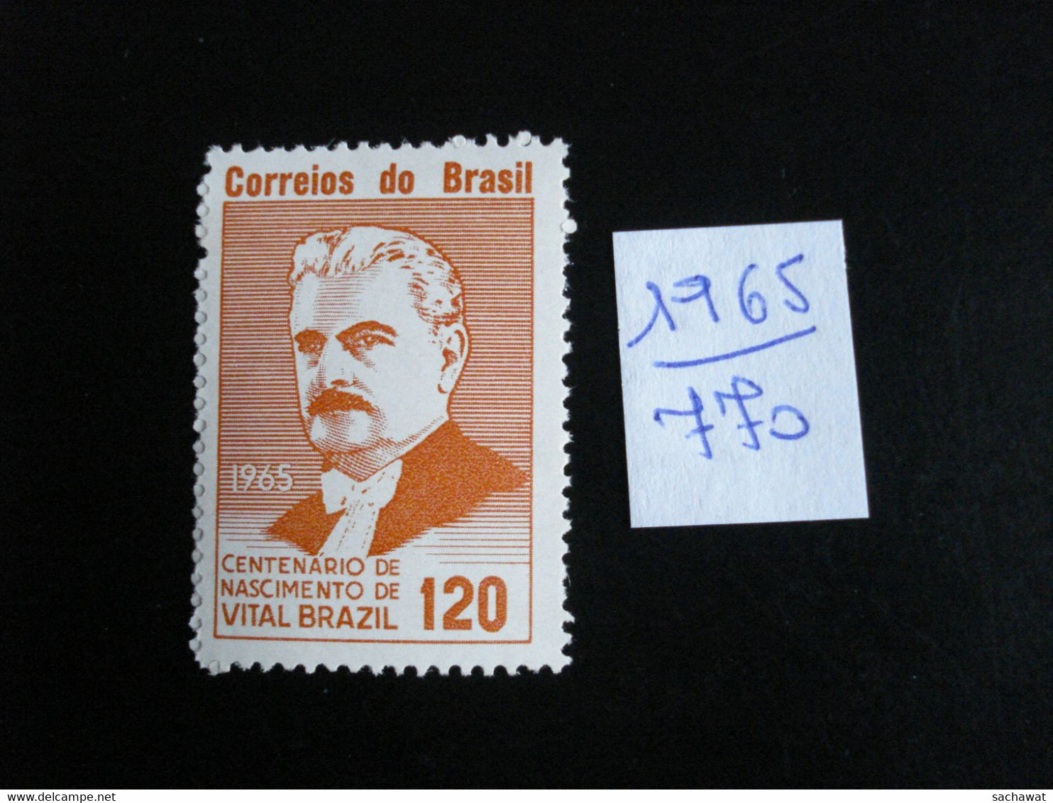 Brésil 1965 - Docteur Vital Brazil - Y.T. 770 - Neuf (**) Mint (MNH) Postfrisch (**) - Andere & Zonder Classificatie