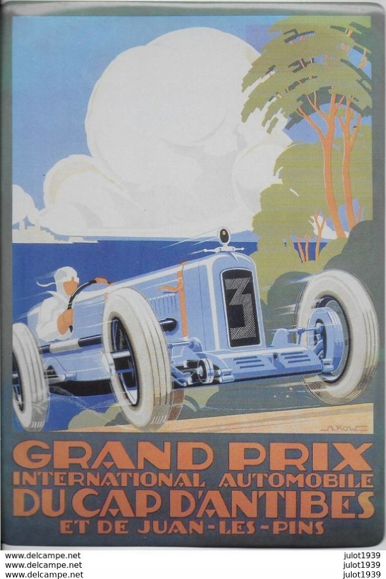 BERTRIX ..-- JENATZY . CAP D' ANTIBES . Grand Prix International Automobile .  20.50 CM X  14.50 CM . - Bertrix