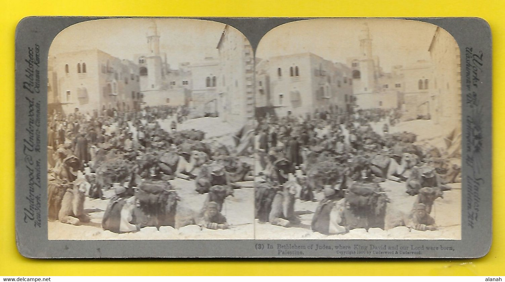 PALESTINE In Bethlehem Of Judea, Where King David And Our Lord Were Born - Stereo-Photographie